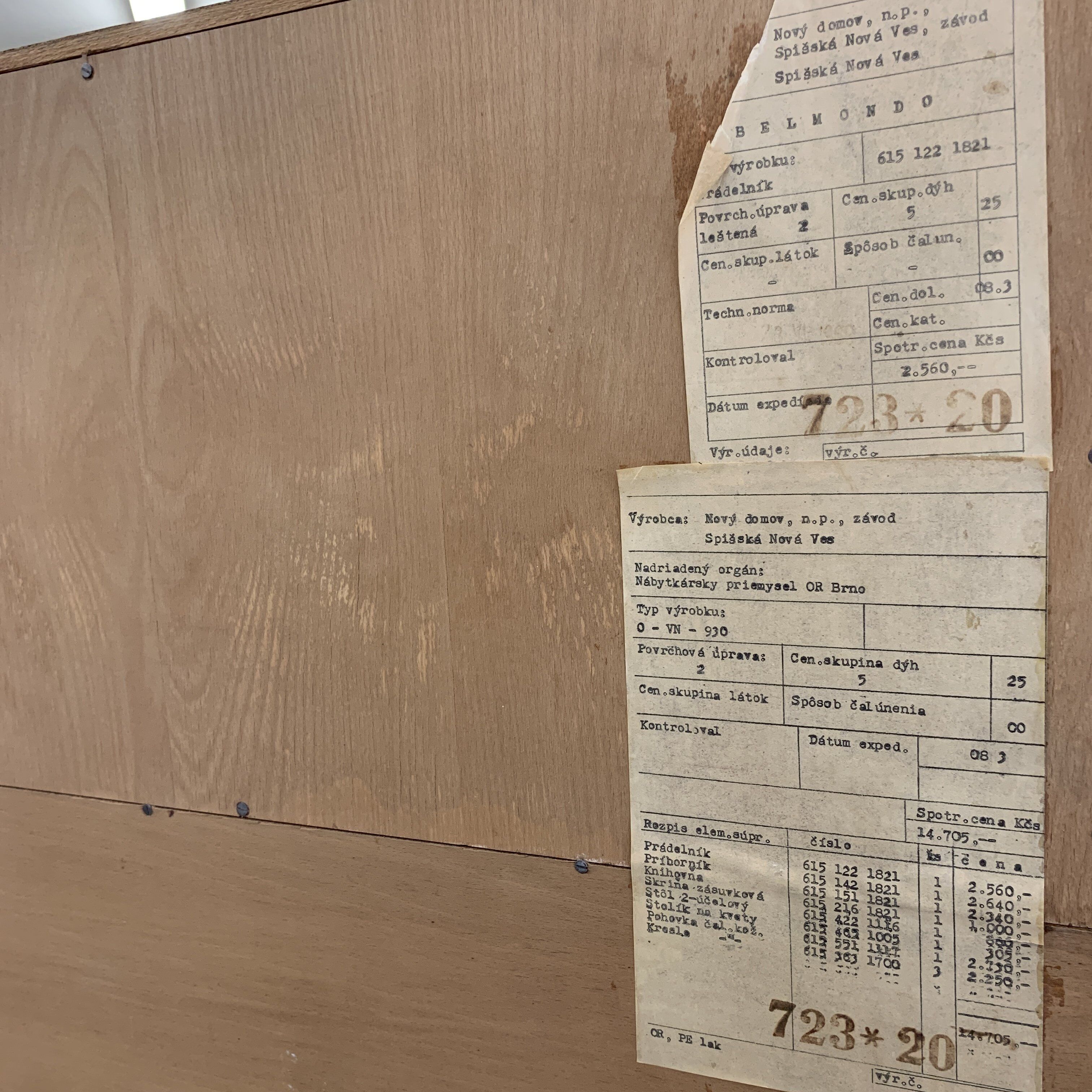 Vintage Cabinet 'Belmondo', High Gloss, Czechoslovakia, 1970's