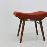 1980s Oak Stool, Czechoslovakia