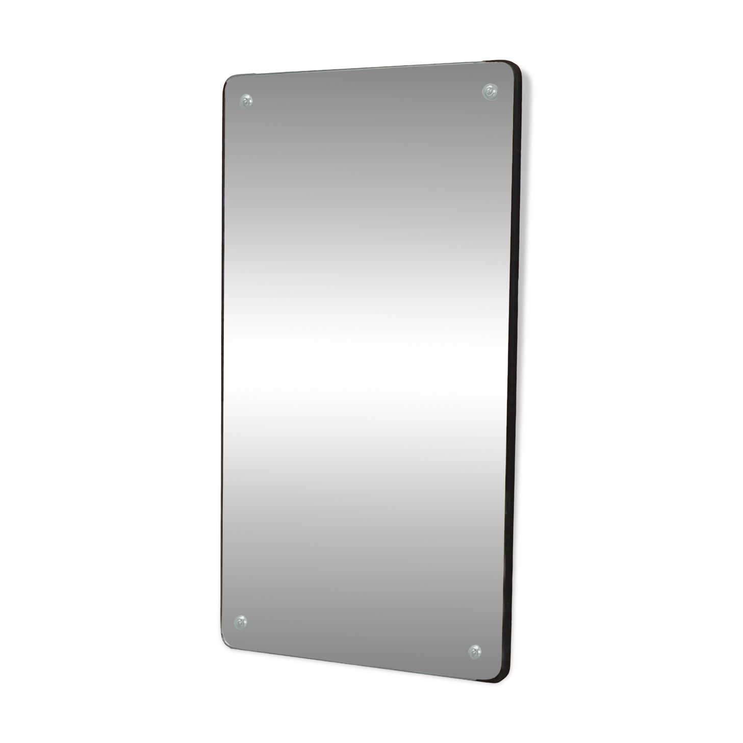 Mirror in a wooden frame, Danish design, 1970s, made in Denmark