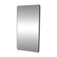 Mirror in a wooden frame, Danish design, 1970s, made in Denmark