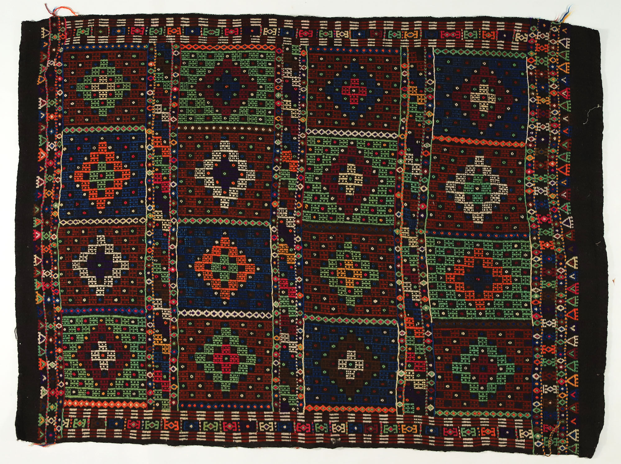 Anatolian handmade kilim rug 211 cm x 154 cm