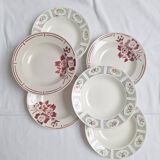 Vintage soup plates