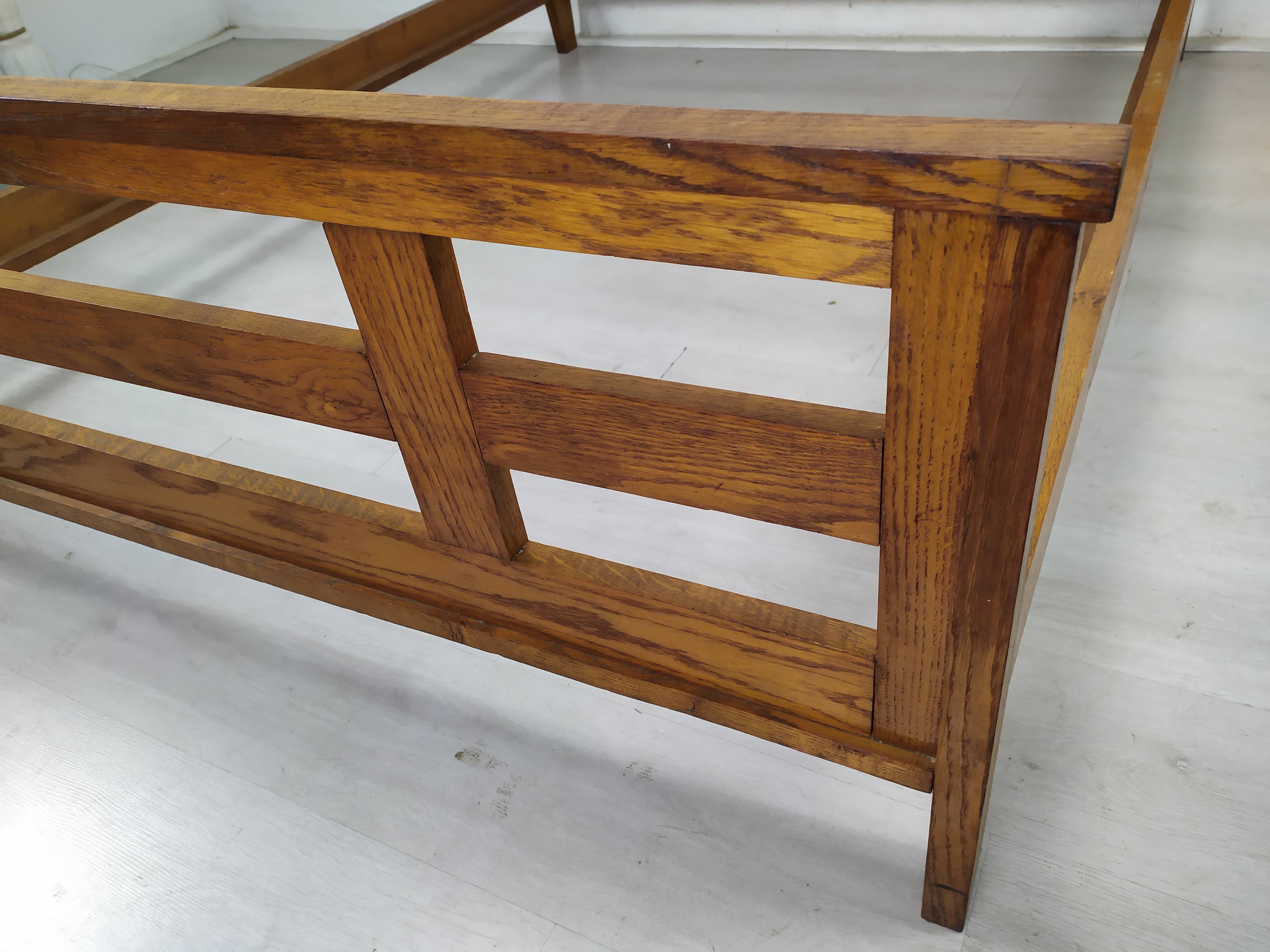 Bed 140 vintage oak