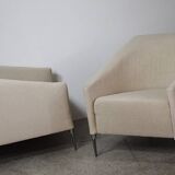 Pair of vintage armchairs model Seven by Michiel van der Kley for Artifort, Netherlands 2000s