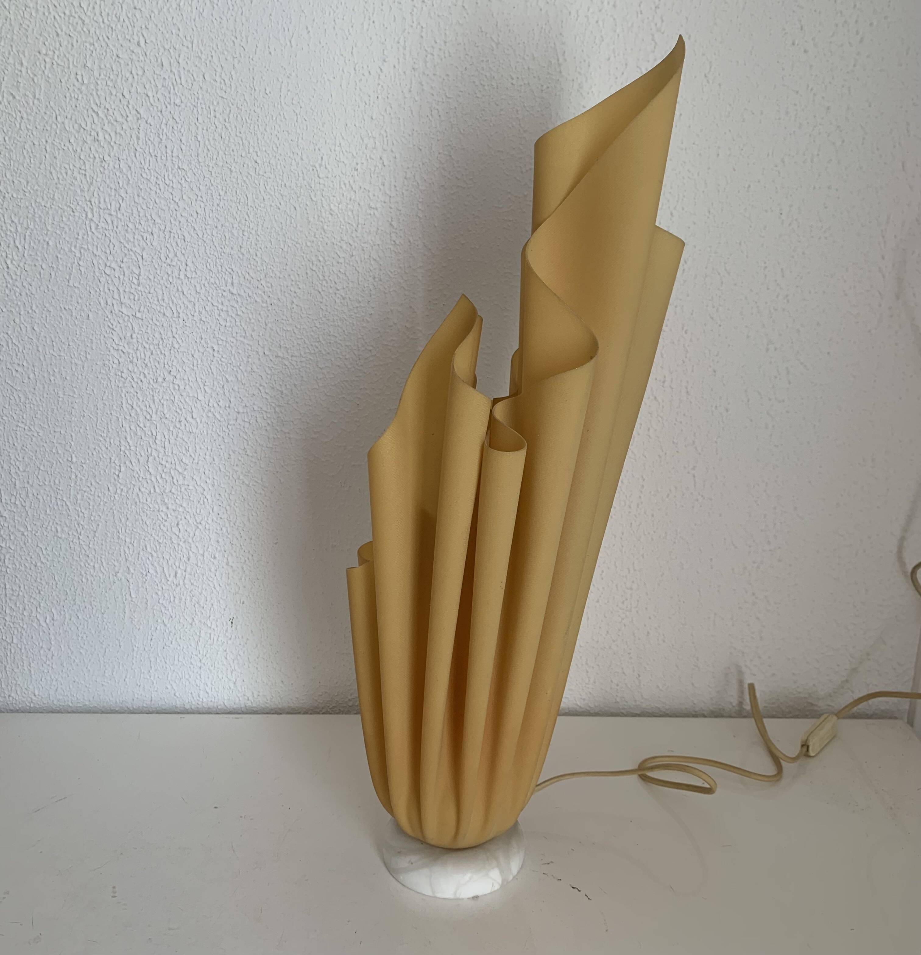 Vintage 1970s table lamp Athéna Georgia Jacob - 56 cm