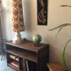 TV stand, hifi and vintage vinyls