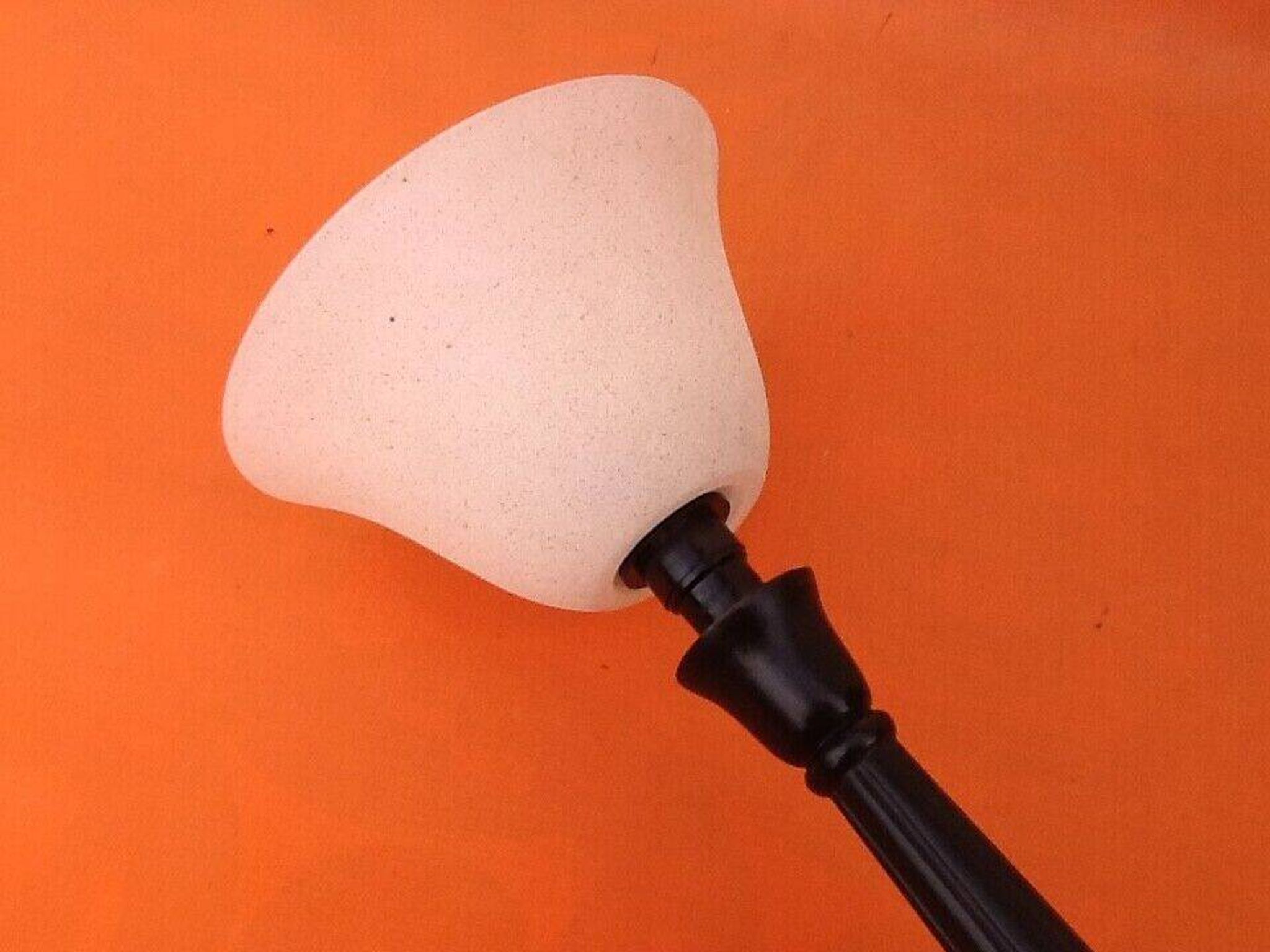 Lampe à poser   Cloche abat jour / Tulipe verre granité