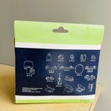 Portuguese mid century modern pink wall sconce light