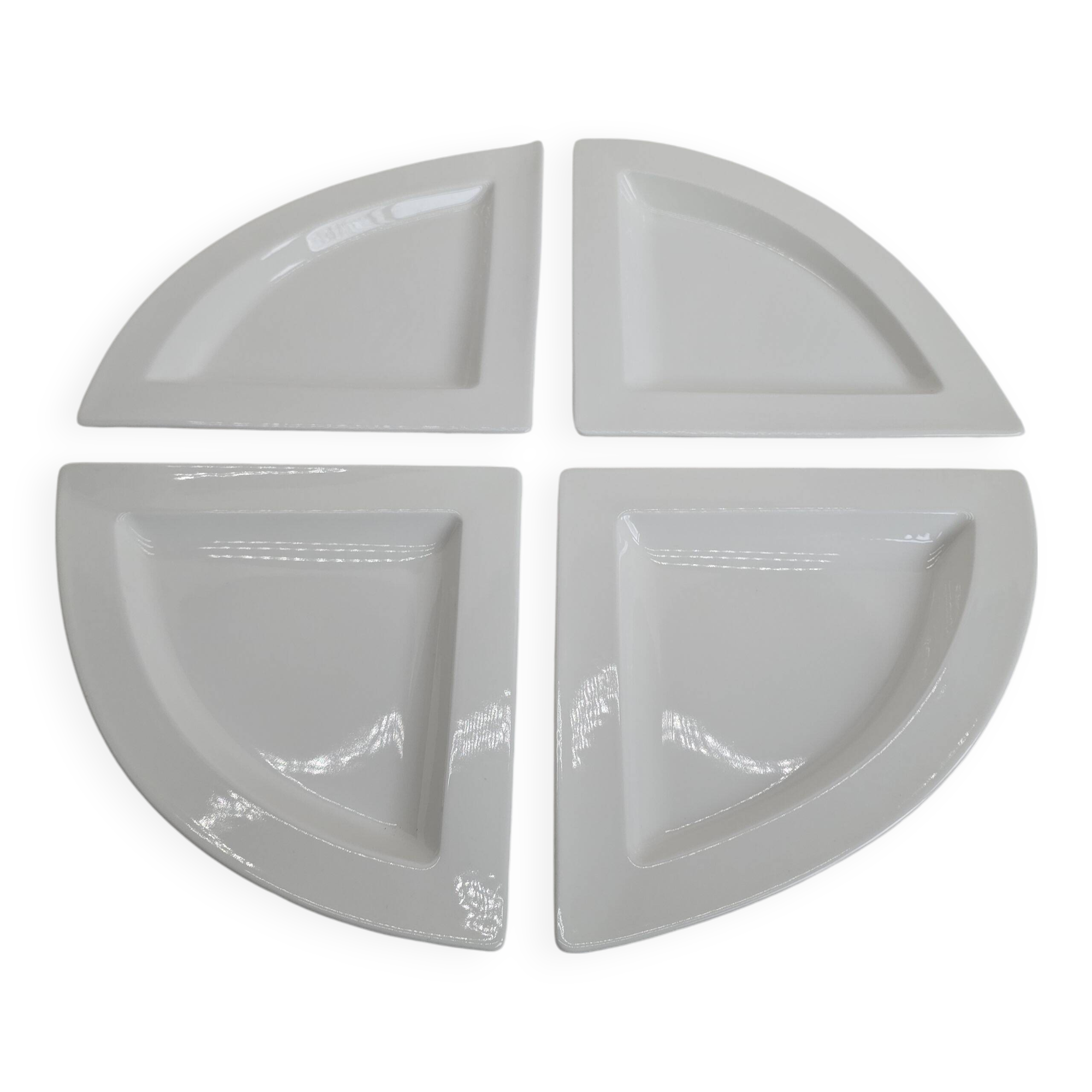 Ensemble de 4 assiettes Villeroy & Boch