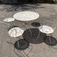 Metal garden furniture 5 pieces