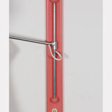 Vintage metal wall lamp, Czech design from the 1960s