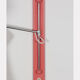 Vintage metal wall lamp, Czech design from the 1960s