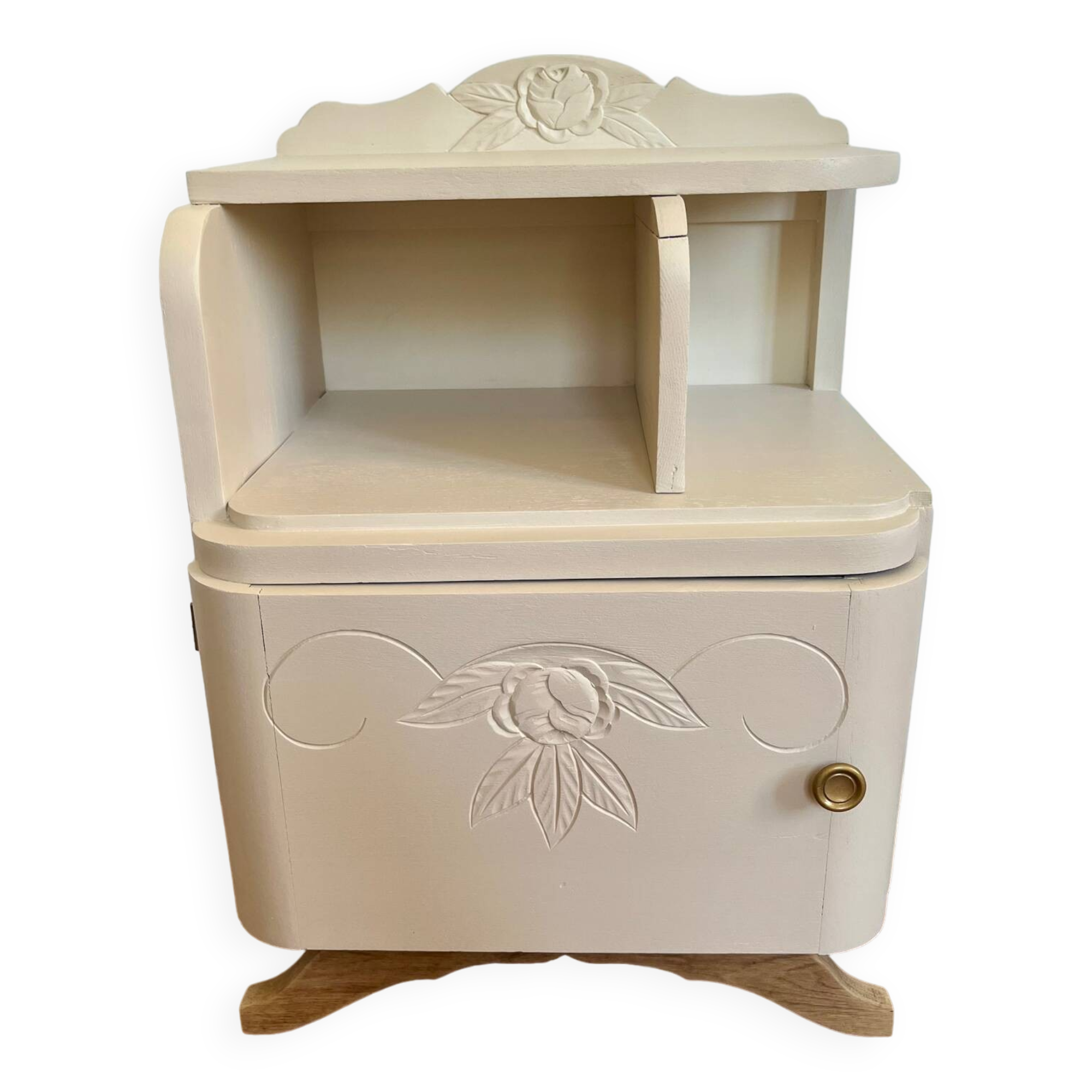 Chevet art déco en bois