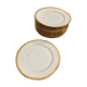 Lot de 12 assiettes en porcelaine de Limoges PCVB