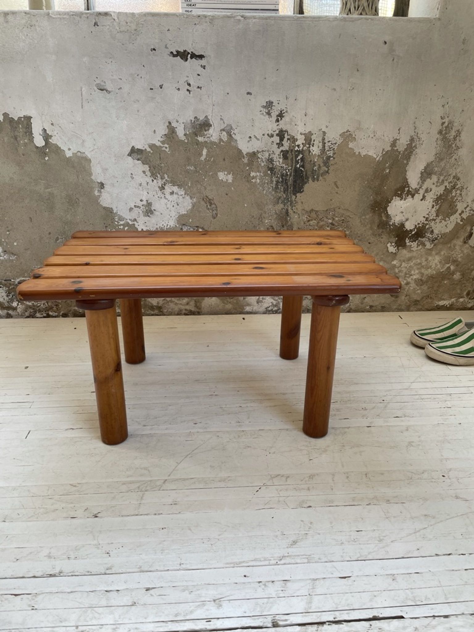 Table basse porte-bagages Rainer Daumiller