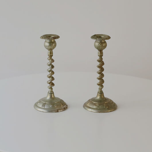HERE COME BRASS CANDLESTICKS