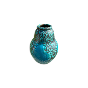 Vase cab céramique d'art de bordeaux