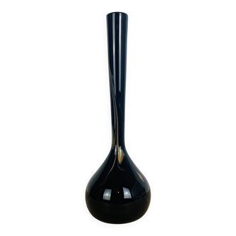 Vintage Moorish blown glass soliflore vase
