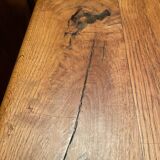 Solid oak coffee table