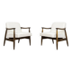 Paire de fauteuils GFM 87 Juliusz Kędziorek pour Gościcińskie Furniture Fabryki, 1960