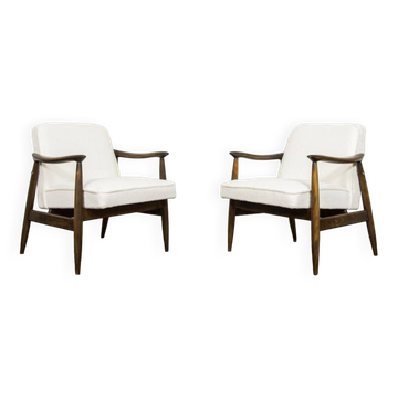 Paire de fauteuils GFM 87 Juliusz Kędziorek pour Gościcińskie Furniture Fabryki, 1960
