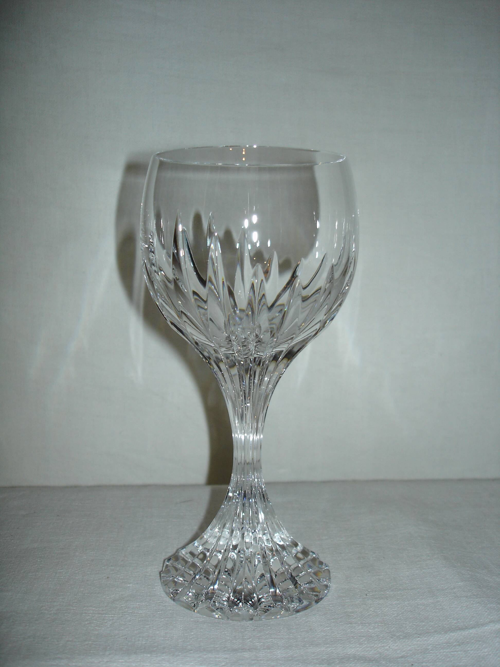 Baccarat massena crystal water glass - 17.2 cm