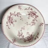 Gien porcelain serving dish, Normandy Flowers model