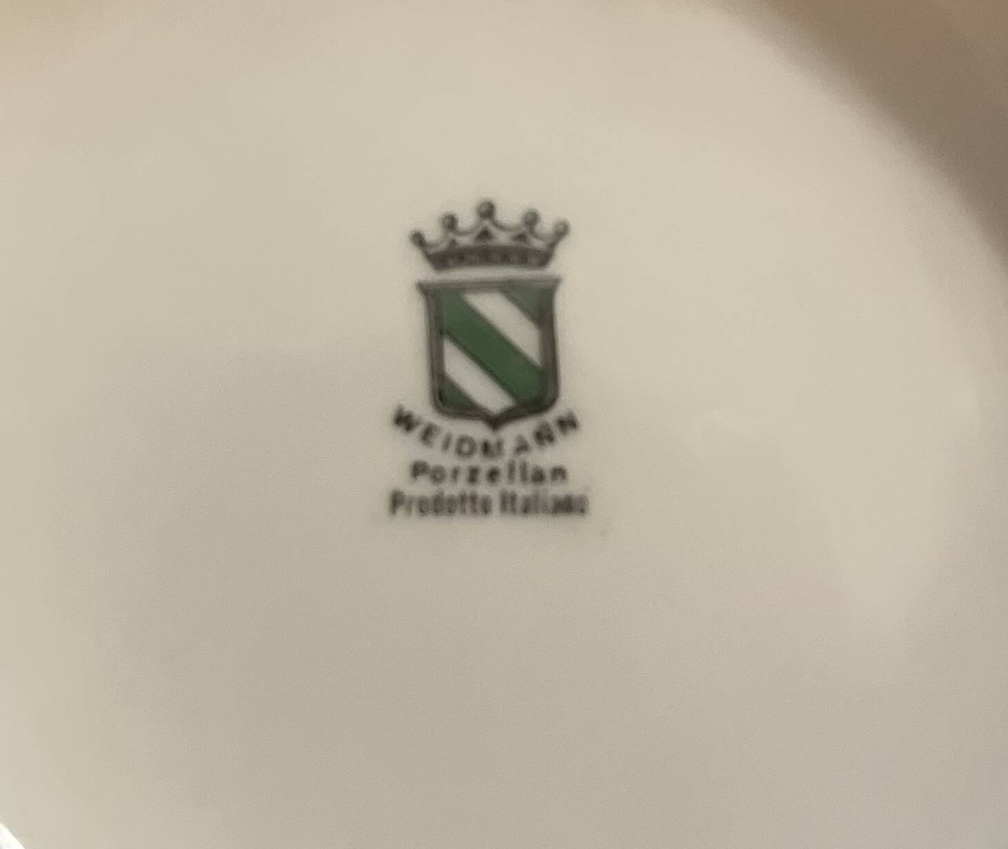 Duo of Italy porcelain cups