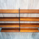 Modular double shelf String by Nisse Strinning, Sweden, circa 1960