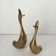 Couple de canards en laiton