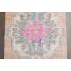 Vintage Turkish Oushak Handmade Wool Cotton Orange Area Rug 99x192