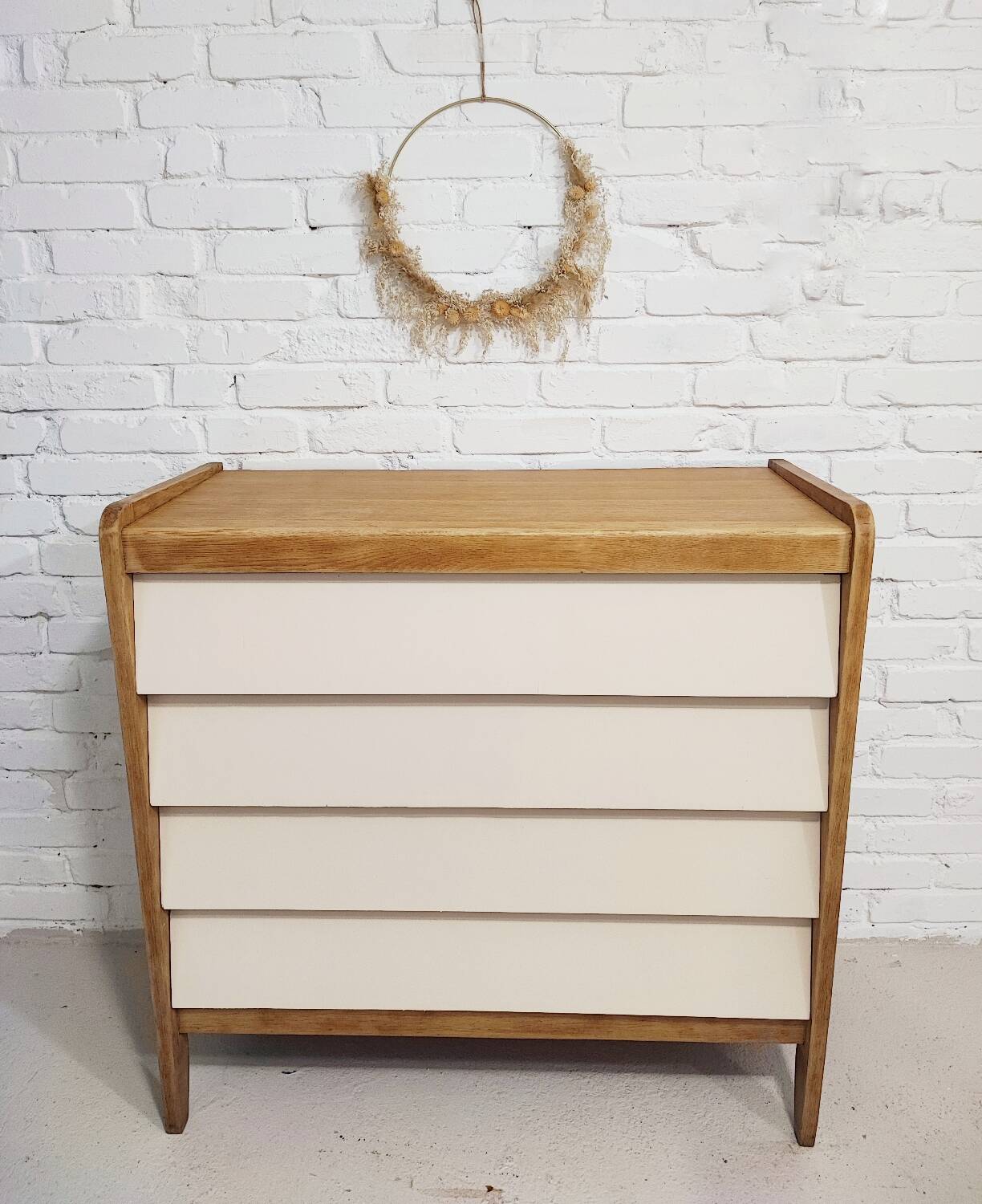 Vintage nude chest of drawers