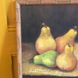 Pair of pear canvases