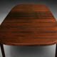 Table à repas en palissandre de Harry Østergaard pour Randers Møbelfabrik