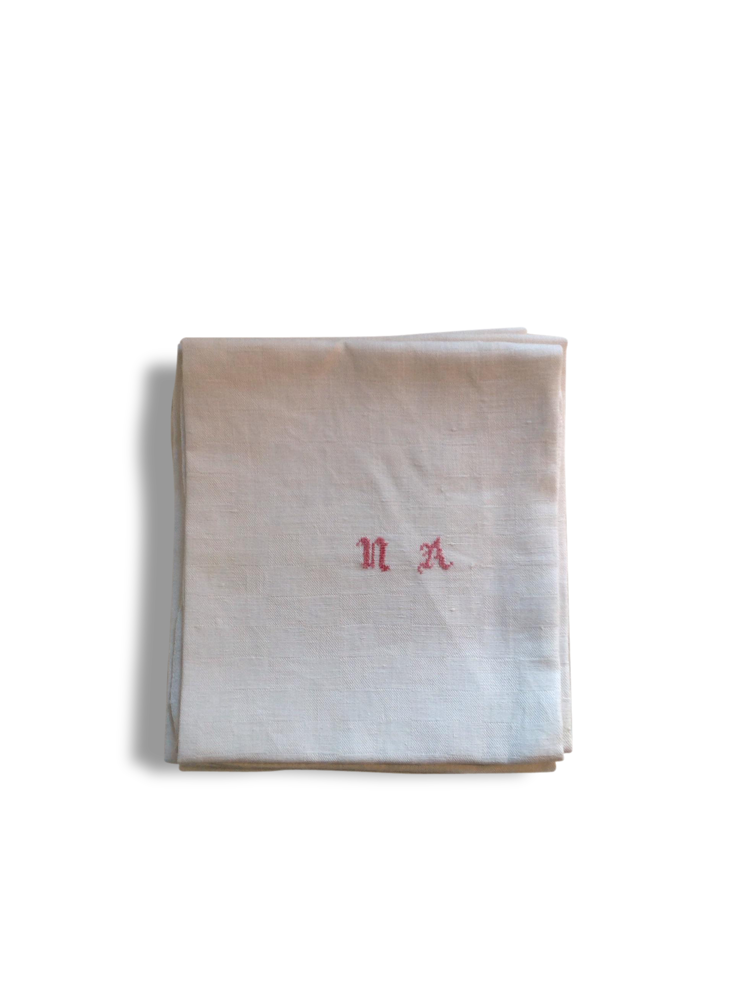 5 cotton dammase monogrammed towels NA