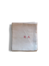 5 cotton dammase monogrammed towels NA