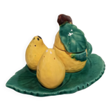 Vintage salt and pepper service Vallauris