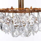 Vintage chandelier design by Christoph Palme,1960 Germany