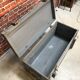 Wooden military transport trunk