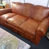 Old restored club sofa