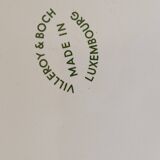 6 Villeroy and Boch dinner plates. Bird pattern.