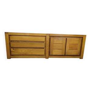 Enfilade vintage en orme