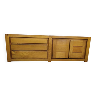 Vintage enfilade in elm by Maison Regain