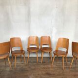 Series of 6 Baumann Mondor chairs