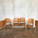 Series of 6 Baumann Mondor chairs