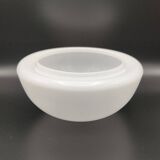 Abat-jour de remplacement en verre blanc de style vintage rétro français