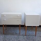 Pair of Scandinavian nightstands