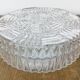 Vintage Glass Wall or Ceiling Light, 1970s