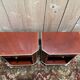Paire de tables de chevets 1970 "Maurice Hirsch"