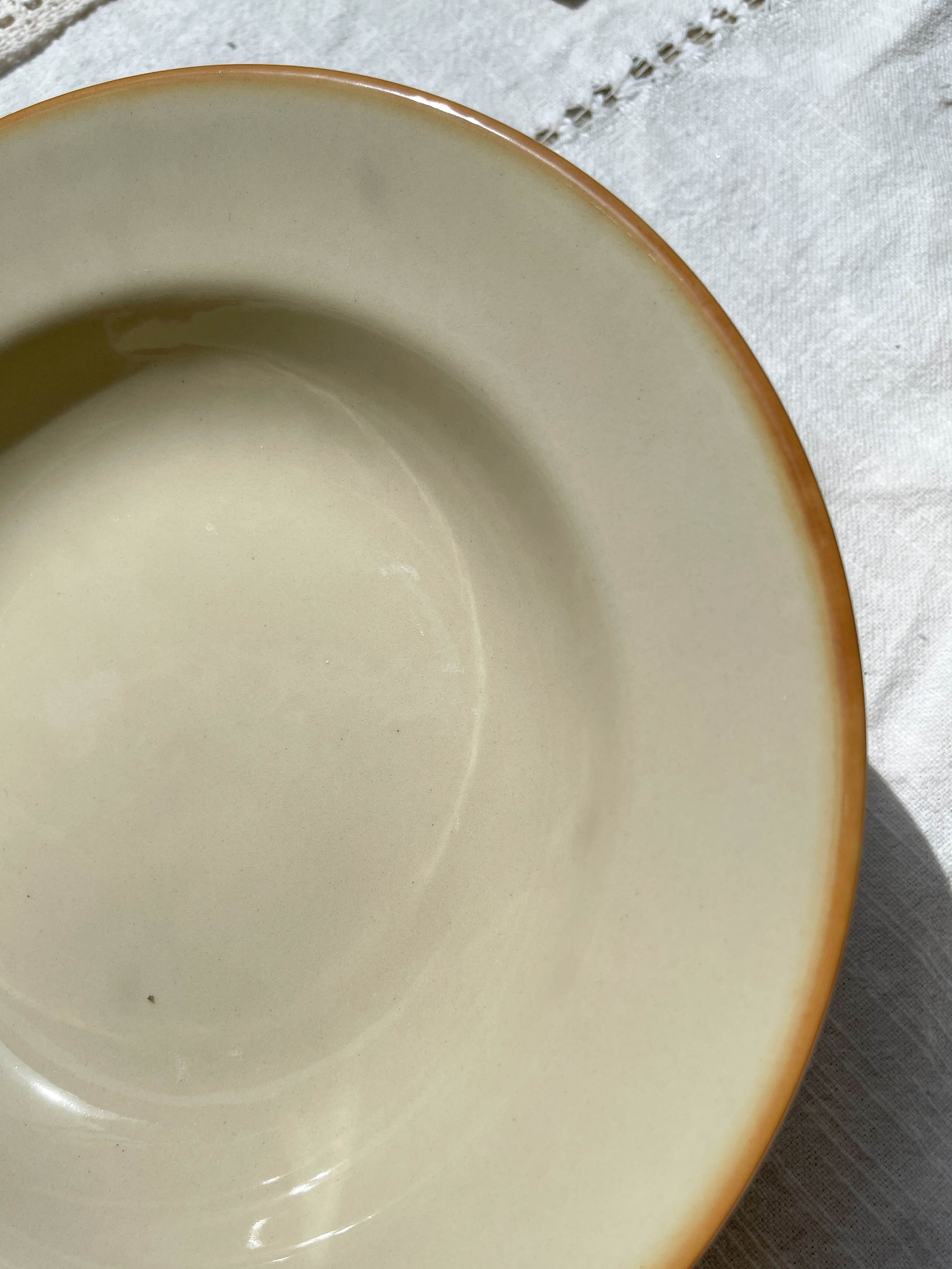 6 Hollow plates in beige sandstone Tulowice Poland 1970